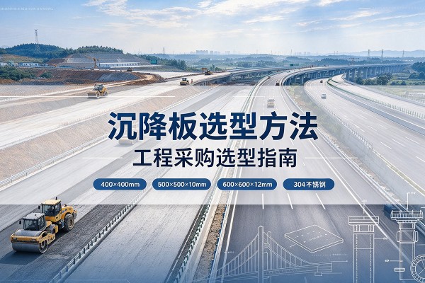 崇左沉降板选择方法