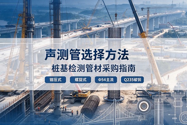 崇左声测管选型标准
