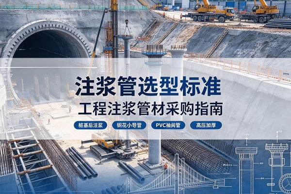 崇左注浆管选型标准