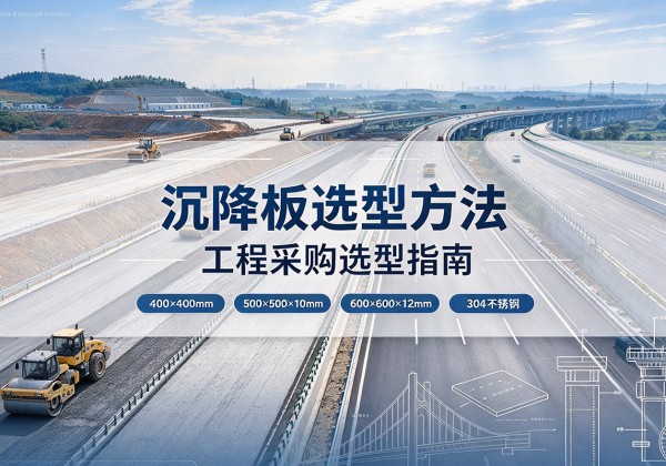 崇左沉降板选择方法