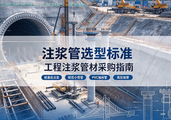 崇左注浆管选型标准
